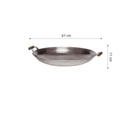 GrillSymbol wok-pann WP-675, ø 67 cm