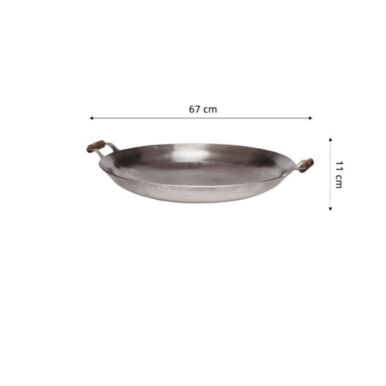 GrillSymbol wok-pann adapteriga 675
