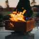 GrillSymbol уличный дровяной камин из Cor-Ten Piazza GrillSymbol уличный дровяной камин из Cor-Ten Piazza