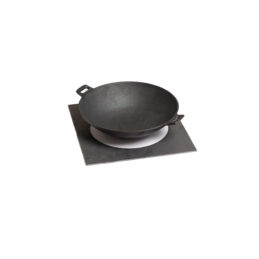 GrillSymbol wok-pann Ø 30 cm koos adapteriga