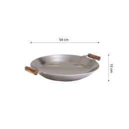 GrillSymbol wok-pann WP-545 inox, ø 54 cm