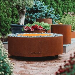 GrillSymbol Luna lõkkealuse kaas corten GrillSymbol Luna lõkkealuse kaas corten