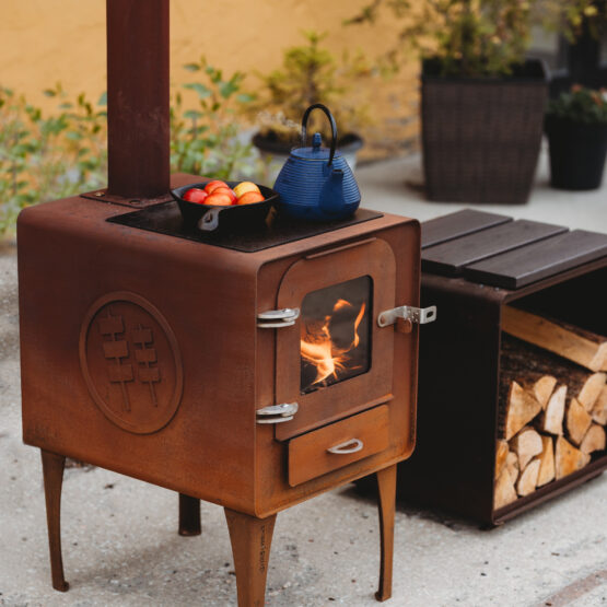 GrillSymbol puuküttel kamin-pliit Amigo SUPERPAKKUMINE