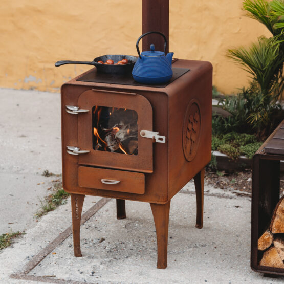 GrillSymbol puuküttel kamin-pliit Amigo SUPERPAKKUMINE