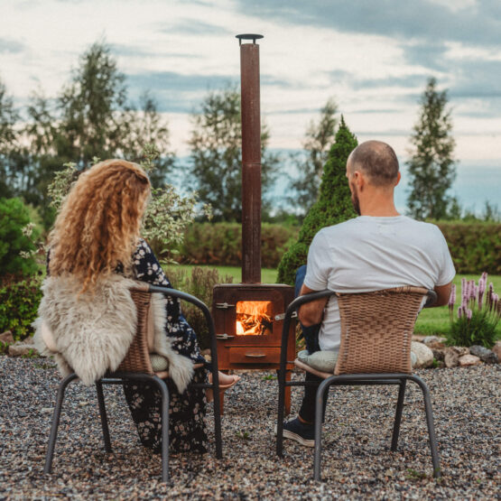 GrillSymbol puuküttel kamin-pliit Amigo SUPERPAKKUMINE