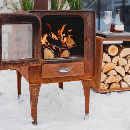 GrillSymbol puuküttel kamin-pliit Amigo SUPERPAKKUMINE