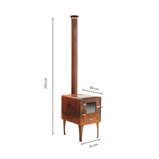 GrillSymbol puuküttel kamin-pliit Amigo SUPERPAKKUMINE