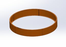 Petteri Wiimaa Corten lillepott-lõkkealuse raam, H30 cm, ø 200 cm