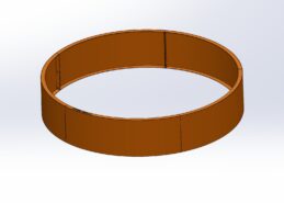 Petteri Wiimaa Corten lillepott-lõkkealuse raam, H40 cm, ø 200 cm