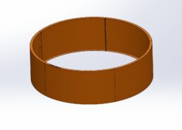 Petteri Wiimaa Corten lillepott-lõkkealuse raam, H60 cm, ø 200 cm