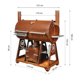 GrillSymbol BBQ-suitsuahi Smoky Beast XL- SUPERHIND!