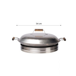 GrillSymbol Cataplana pann+adapter WS-545 inox CAT