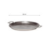 GrillSymbol grillpann FP-580 Expert, ø 58 cm