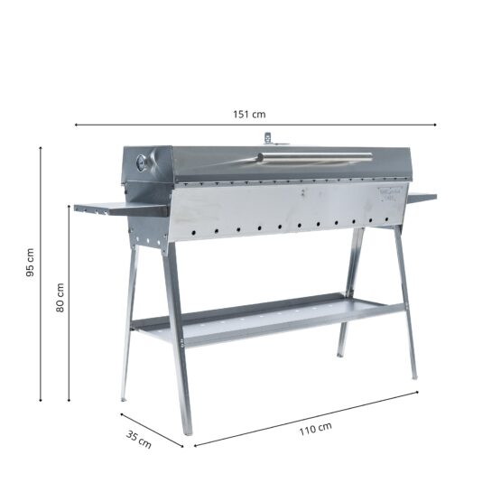 GrillSymbol söegrill Chef XL Silver