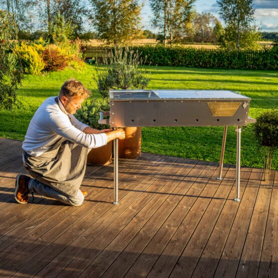 GrillSymbol söegrill Naked Chef XXL Silver GrillSymbol söegrill Naked Chef XXL Silver