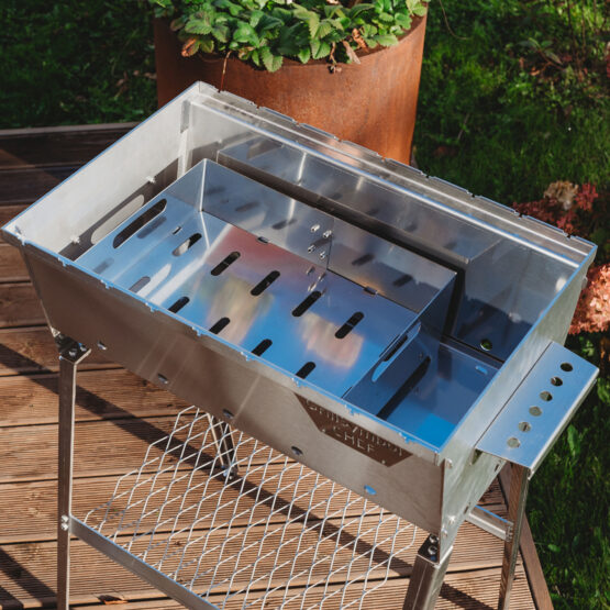 GrillSymbol söegrill Naked Chef XS Silver GrillSymbol söegrill Naked Chef XS Silver