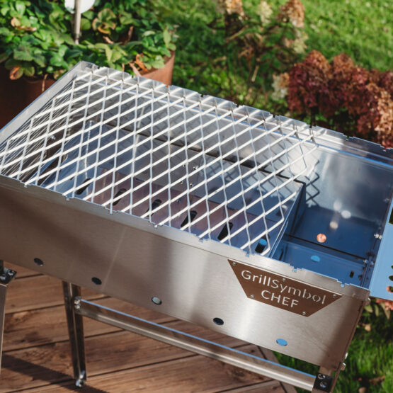 GrillSymbol söegrill Naked Chef XS Silver GrillSymbol söegrill Naked Chef XS Silver