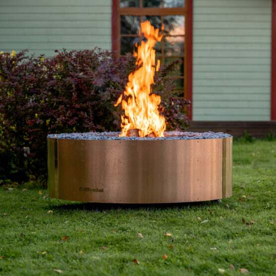 GrillSymbol lõkkealus Luna Copper Black, ø 119 cm