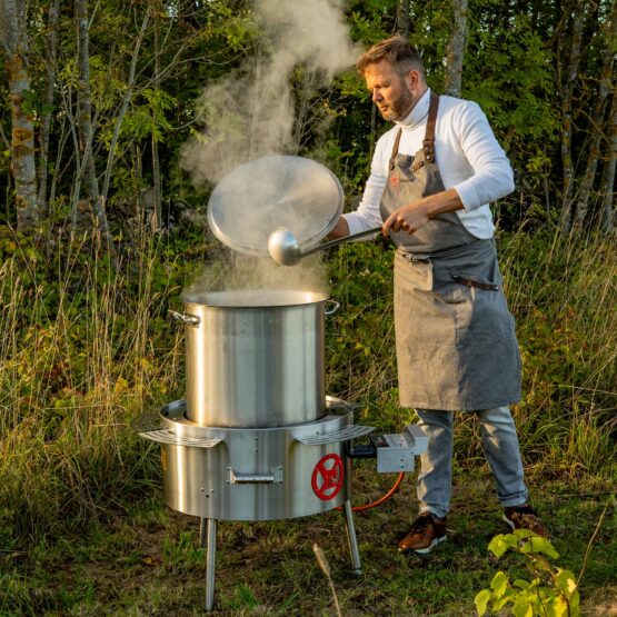 GrillSymbol gaasipõletiga supikatel Soup Station 70 liitrit