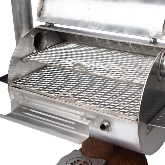 GrillSymbol печь барбекю Smoky Beast Silver