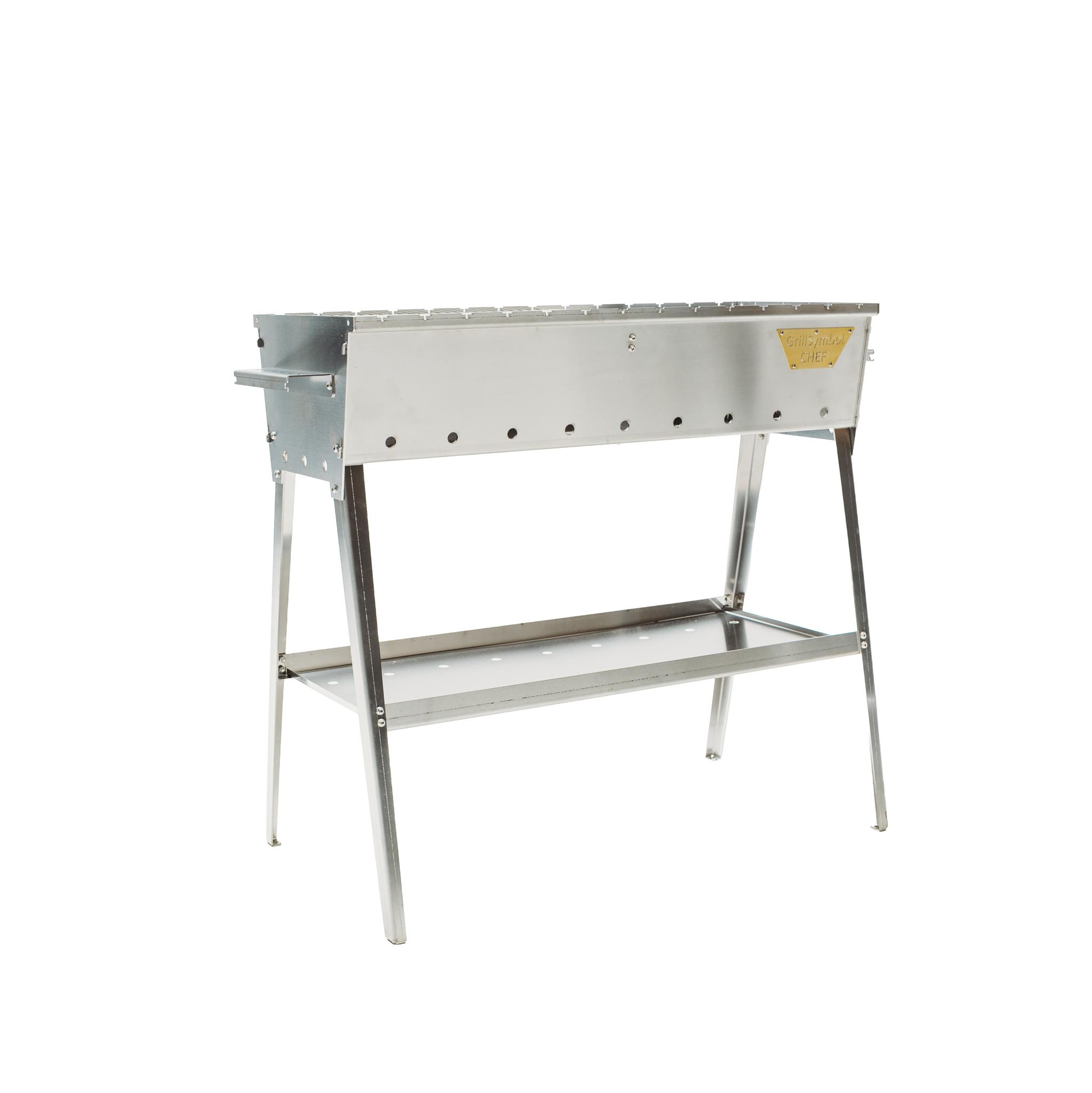 GrillSymbol söegrill Naked Chef Silver GrillSymbol söegrill Naked Chef Silver